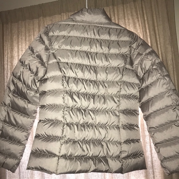 Grey/silver puff coat - Picture 3 of 3